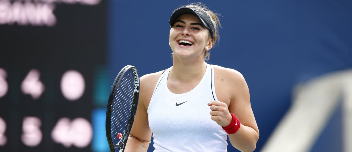 Bianca Andreescu at Tennis Rogers Cup