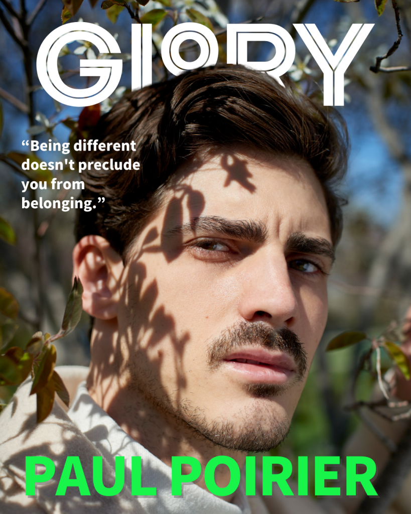 Paul Poirier on GLORY cover